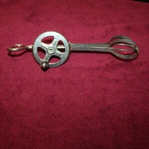 Vintage A&J Hand Egg Beater or Mixer